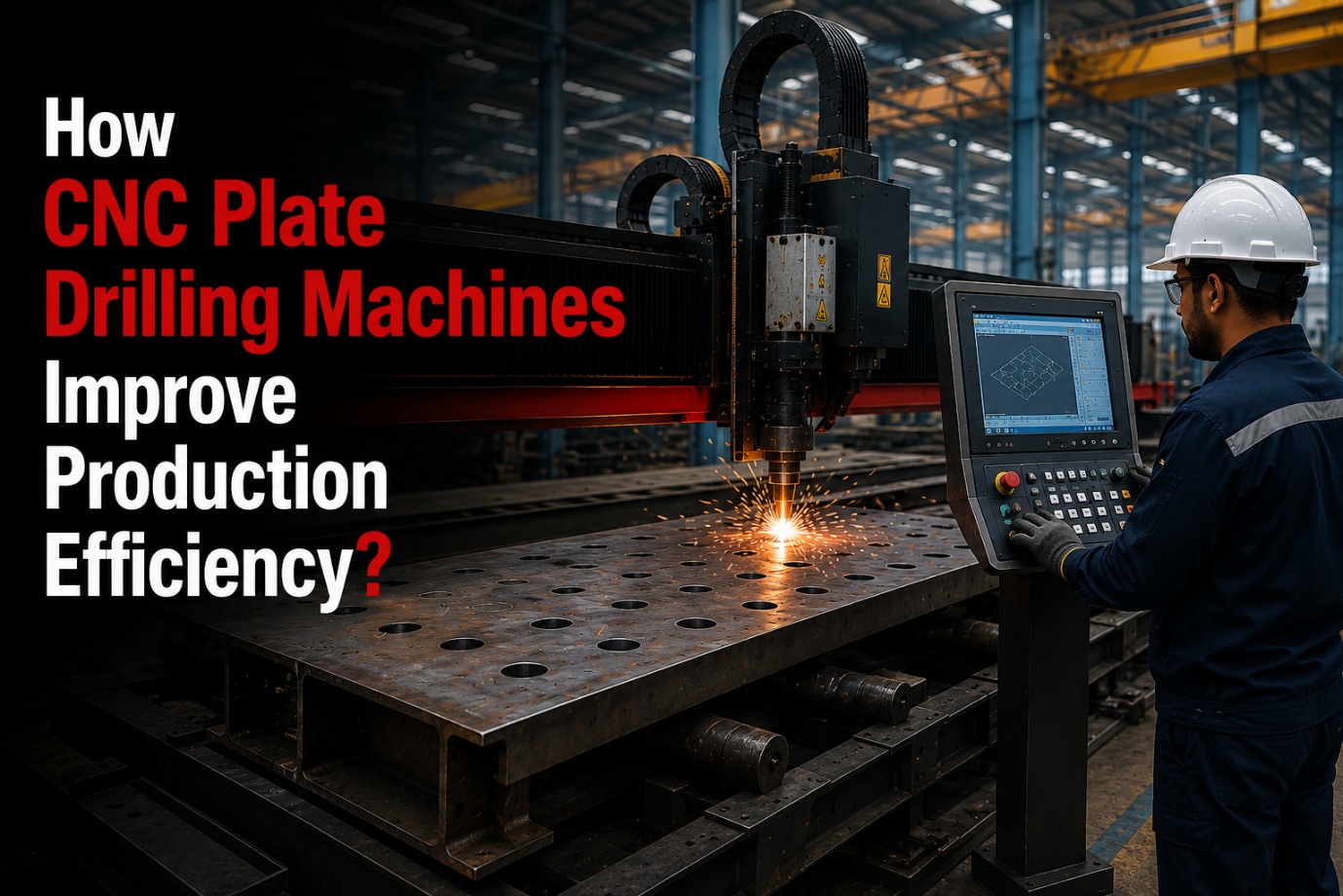 CNC Plate Drilling Machine Production Efficiency