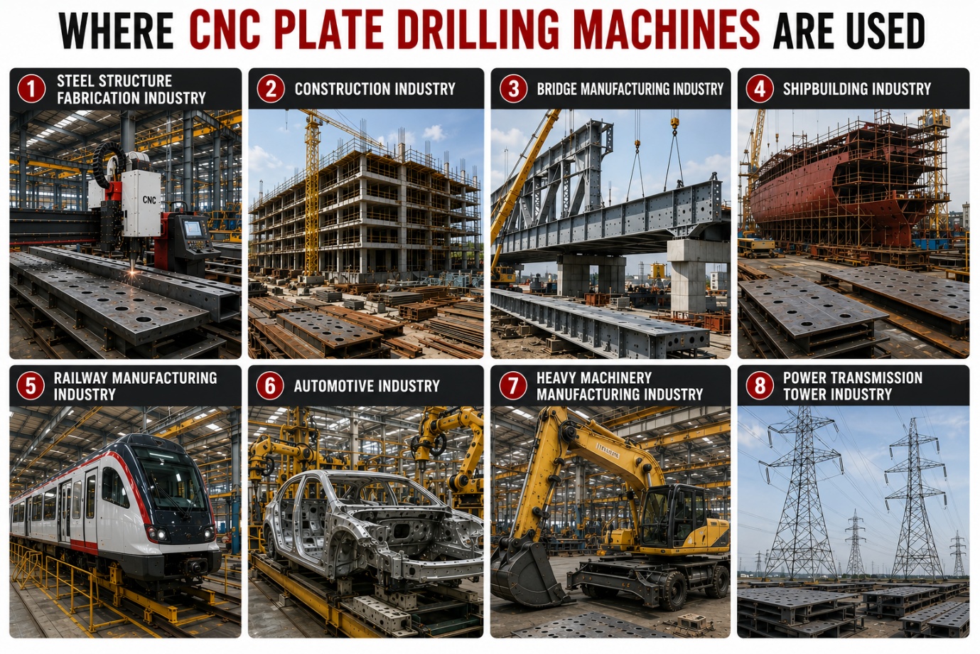 CNC Drilling Machine Manufacturing